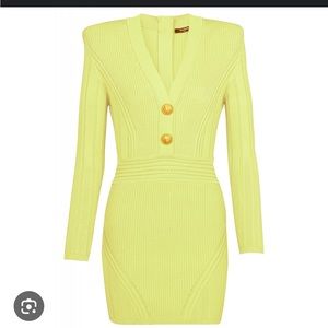 Balmain sweater dress new with tags